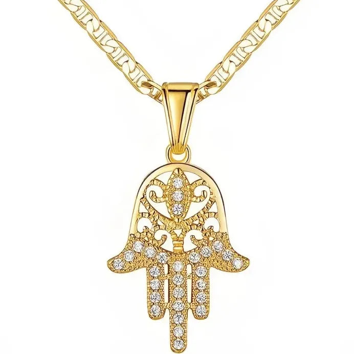 Geometric Hollow Pendant Necklace for Women Party & Everyday Fashion Jewelry