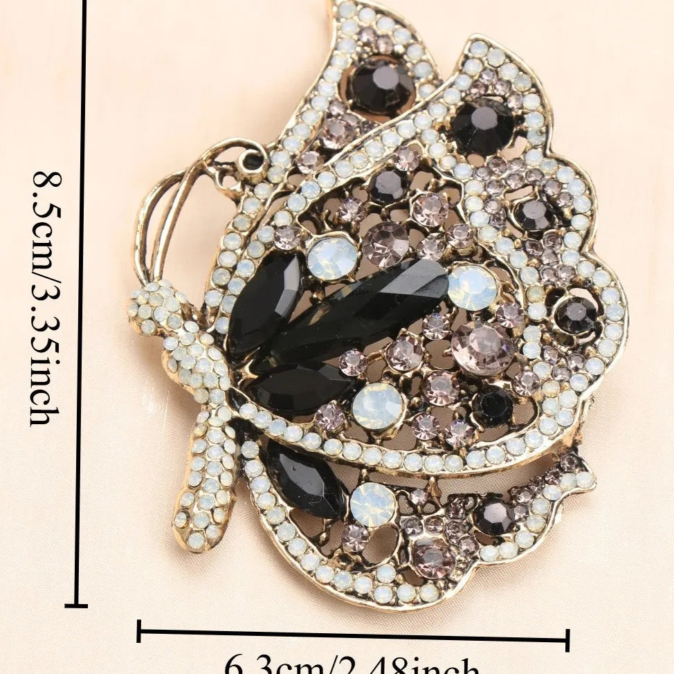 Classic Openwork Insect Brooch Wedding Gift for Men and Women