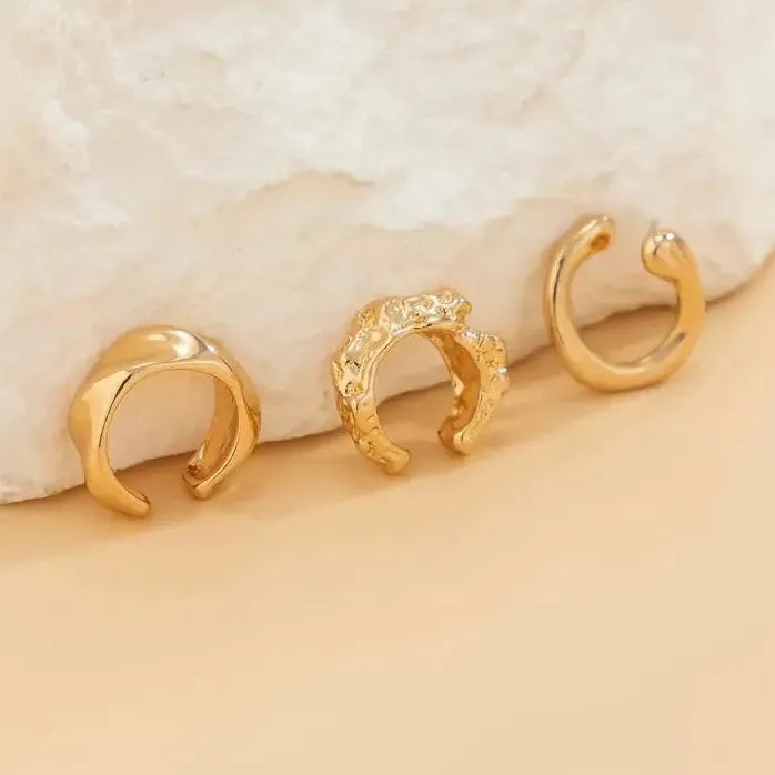 Small Cute Round Clip-On Earrings for Women Mini Fashion Jewelry Gift