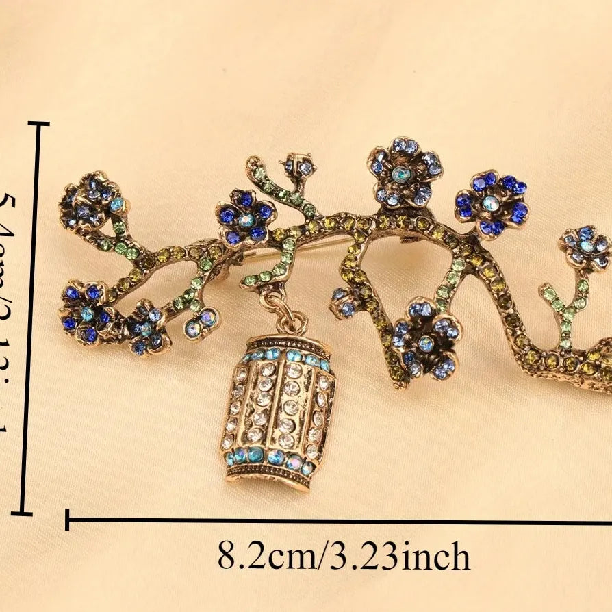 Classic Plum Blossom Brooch Luxury Gift for Men & Women