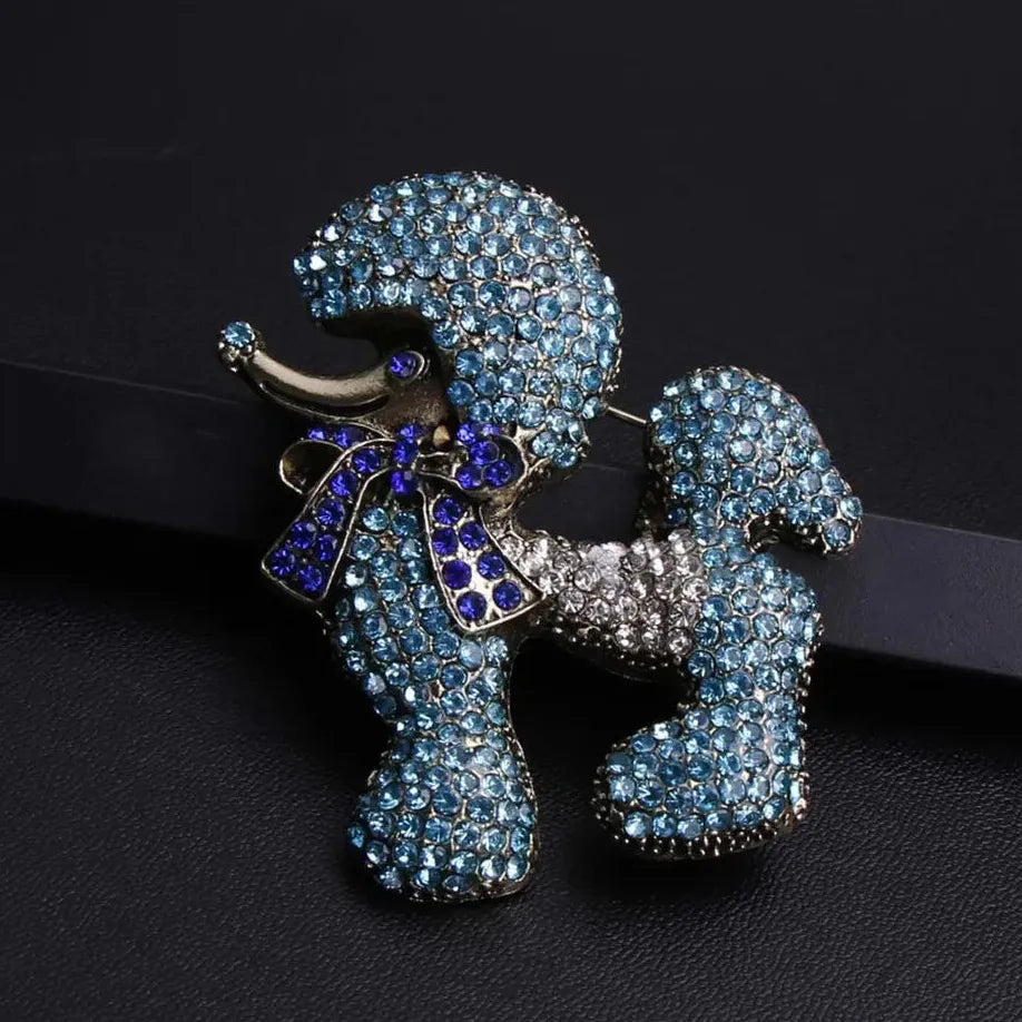 Luxury Classic Puppy Brooch Gift for Men and Women