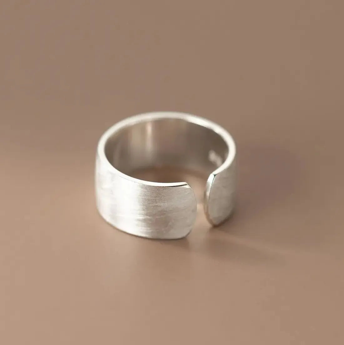 Copper Wire Drawing Crystal Ring Women Fashion Luxury Banquet Jewelry Mood Tracker