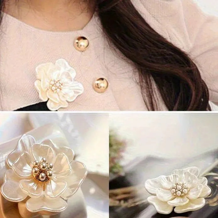 Luxury Flower Brooch Pins for Men & Women Classic Gift Accessory