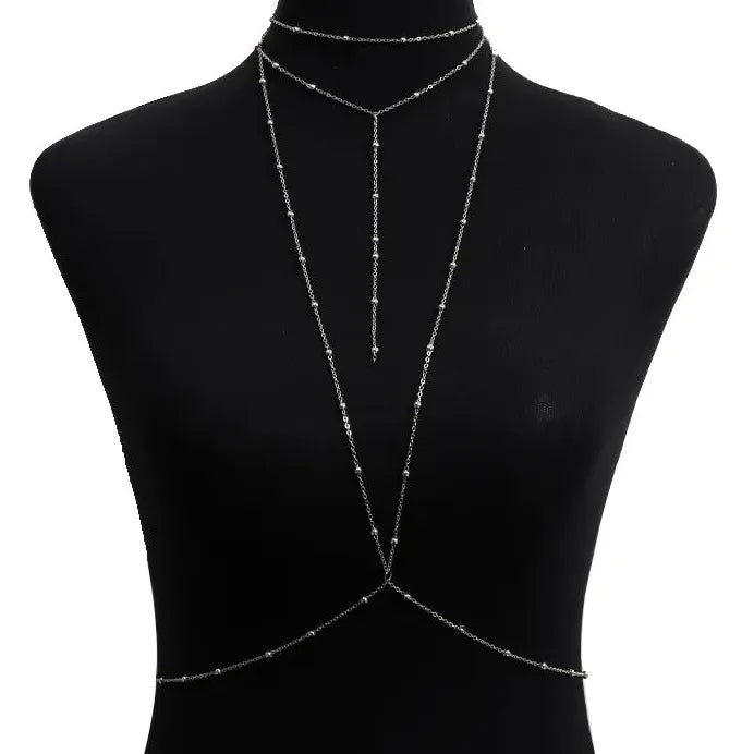 Bohemian Zinc Alloy Animal Pattern Waist Body Chain for Women Beach Wedding Bikini