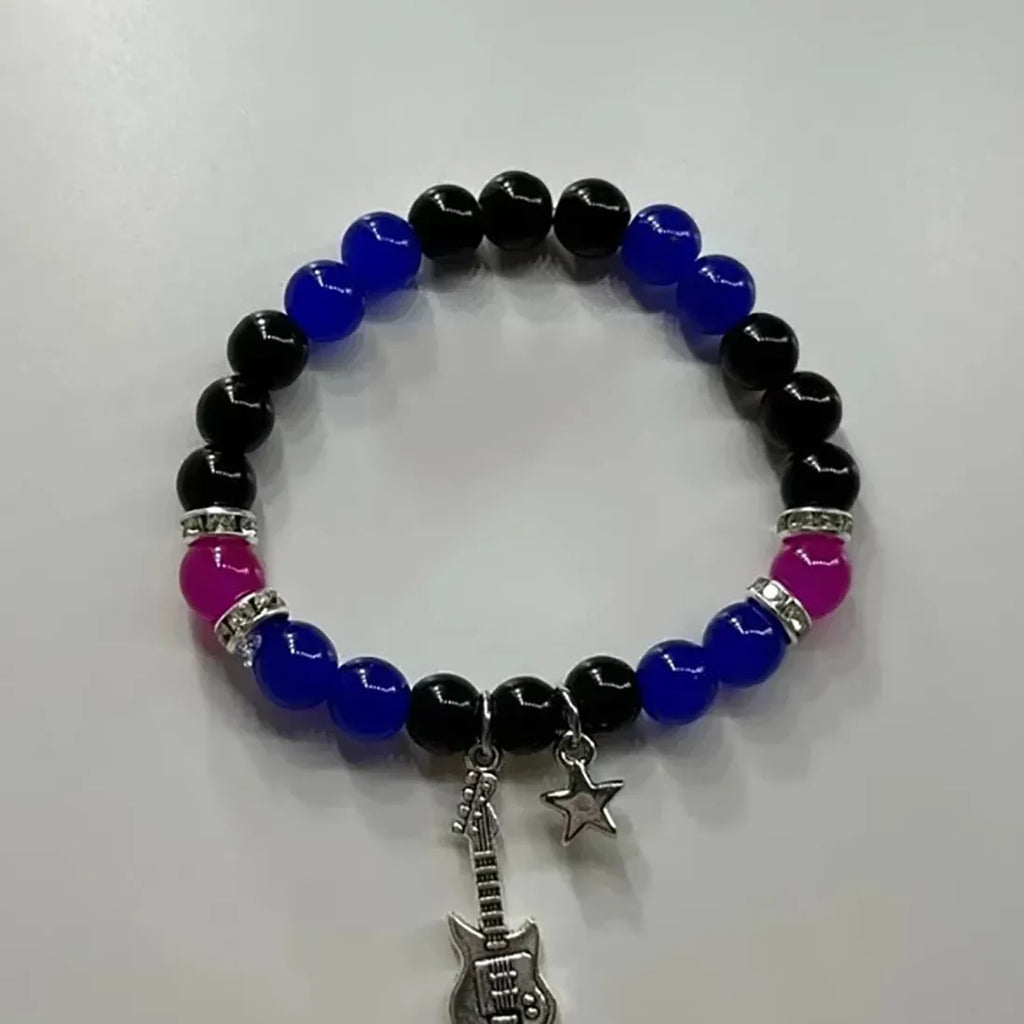 Y2K Couple Bracelets TV Girl Matching Beads Friends Jewelry Gift Trendy Chain