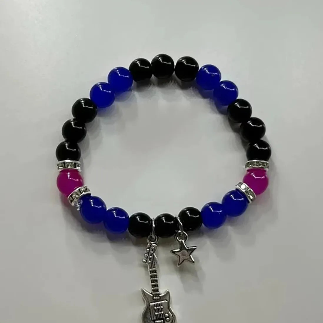Y2K Couple Bracelets TV Girl Matching Beads Friends Jewelry Gift Trendy Chain
