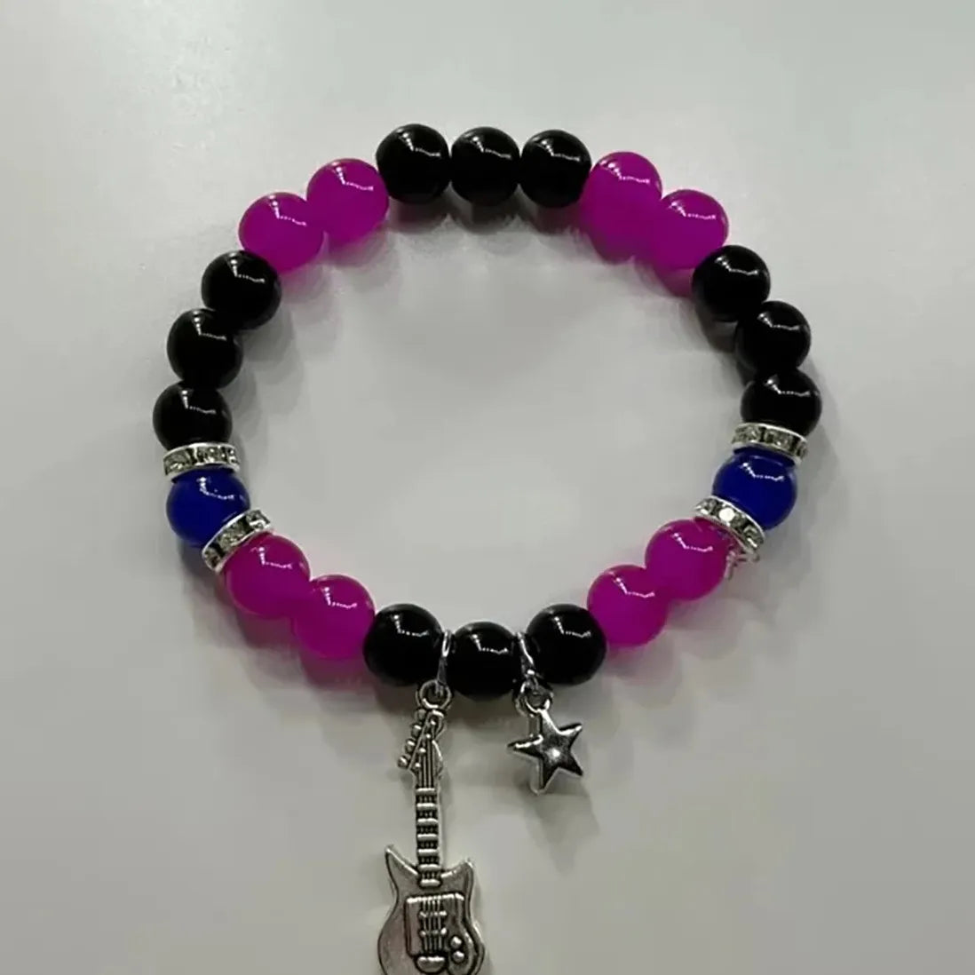 Y2K Couple Bracelets TV Girl Matching Beads Friends Jewelry Gift Trendy Chain