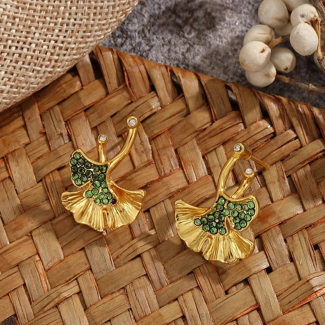 Gold Color Zinc Alloy Hoop Earrings for Women Daily Wear Statement Jewelry