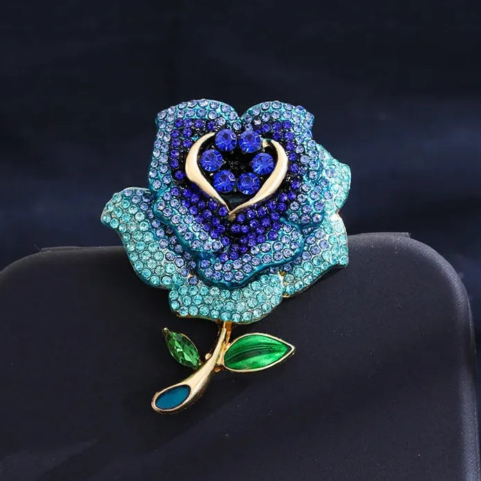 Classic Floral Brooch for Wedding Party Gift Men & Women