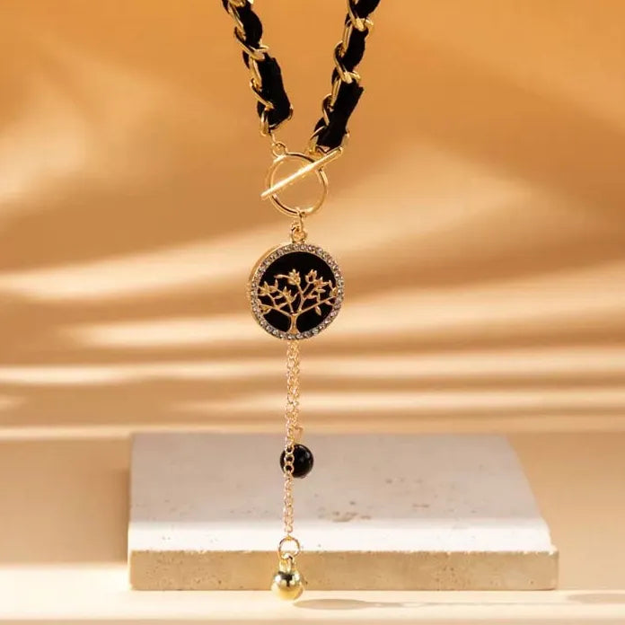 2025 Black Heart Pendant Necklace Women Punk Vintage Velvet Chain Jewelry