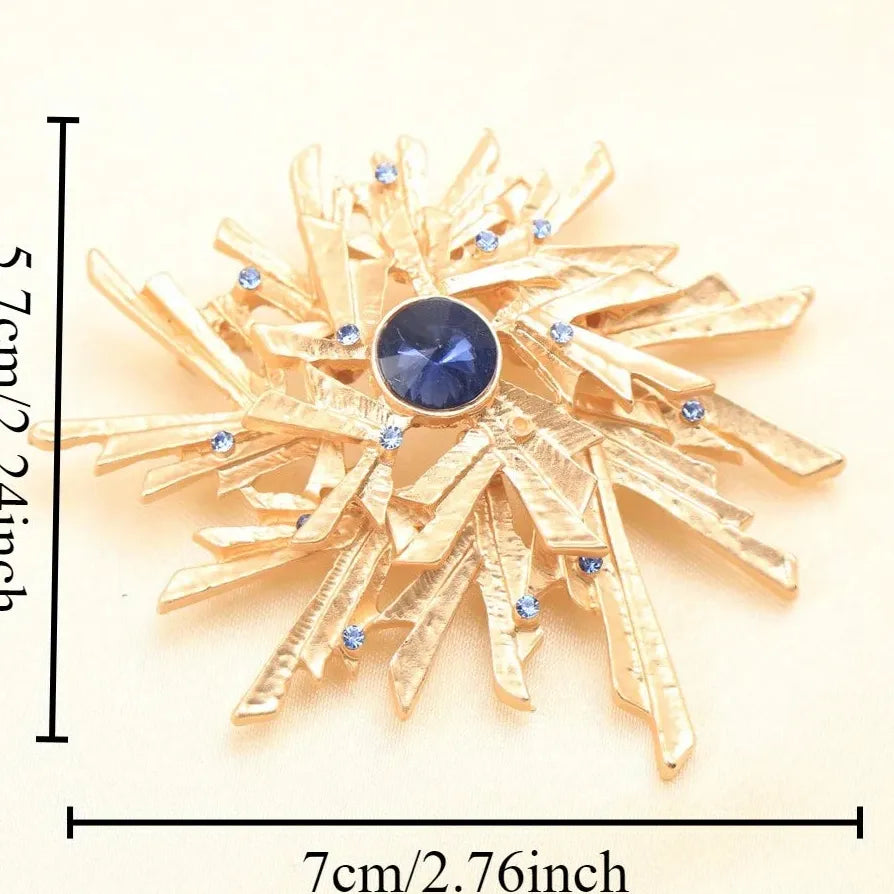 Classic Sunflower Brooch for Men & Women Wedding Gift Accessory
