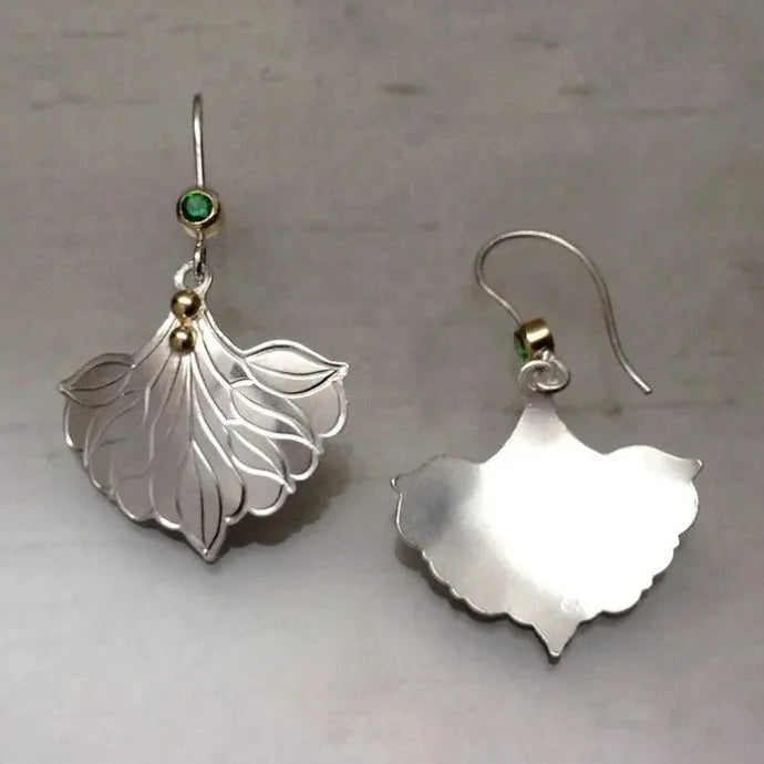 Handmade Boho Zinc Alloy Drop Hook Earrings Women Ancient Design Gift