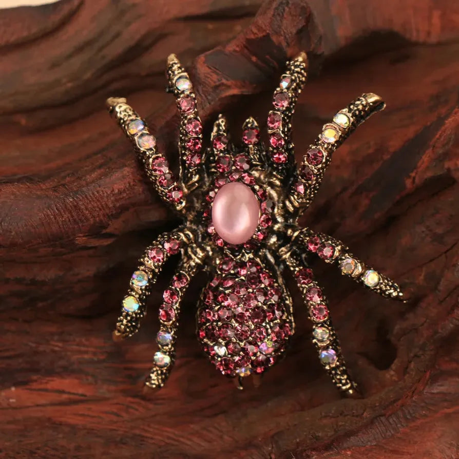 Luxury Spider Brooch for Men and Women Elegant Gift Accessory