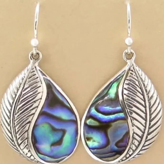 Boho Zinc Alloy Drop Earrings for Women Vintage Ethnic Retro Pendant Gift