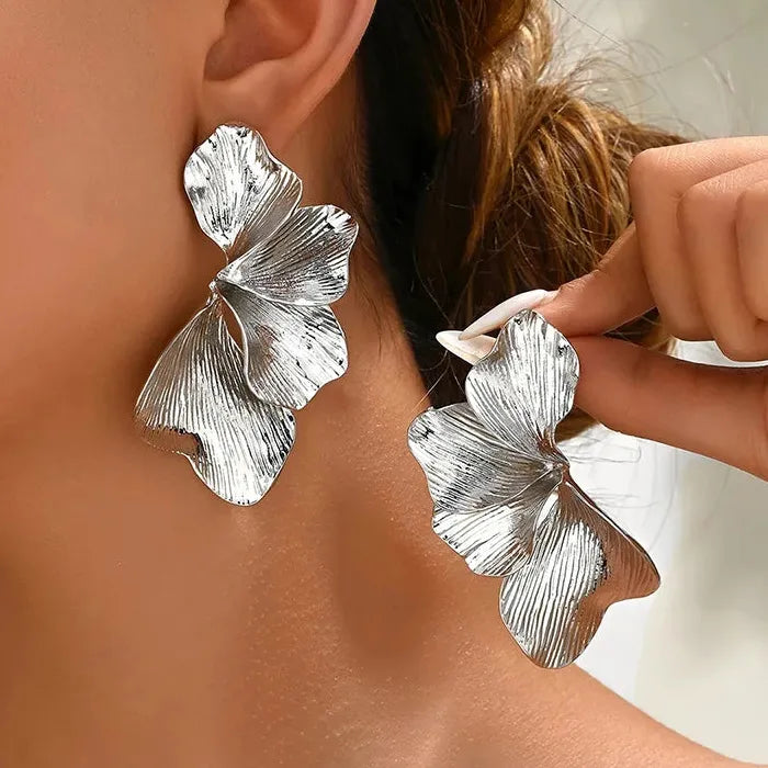 Bohemian Fish Pendant Copper Alloy Earrings Minimalist Summer Jewelry