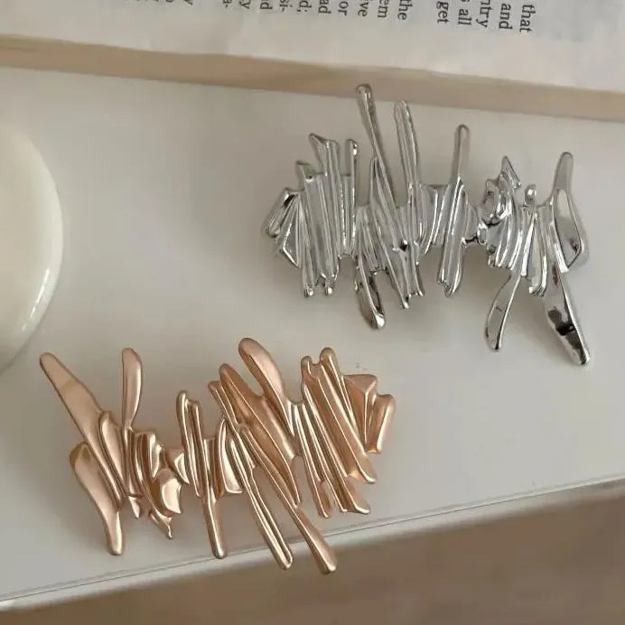 Geometric Punk Irregular Thorn Brooch Zinc Alloy Jewelry Gift for Women Men