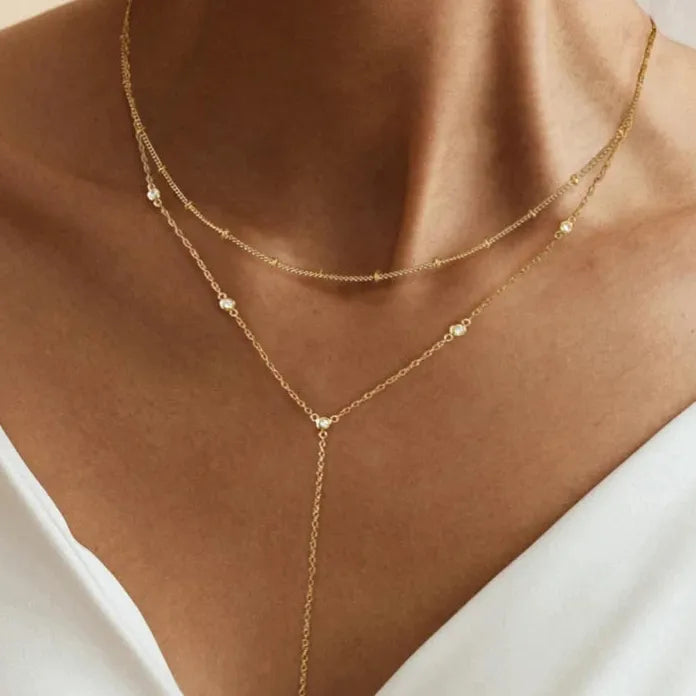 2025 Imitation Pearl Long Tassel Pendant Necklace for Women Gift Chain