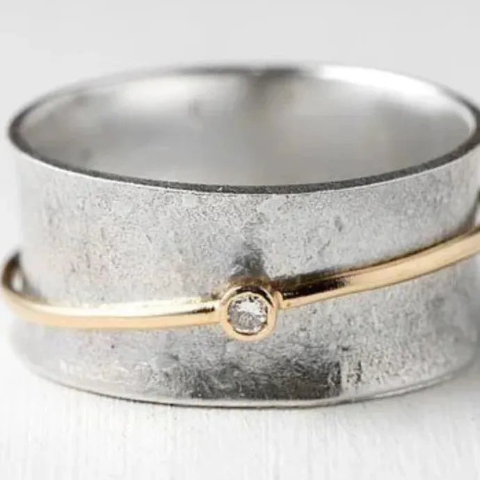Creative Silver Zircon Ring Women’s Fashion Party Accessory Gift Jewelry