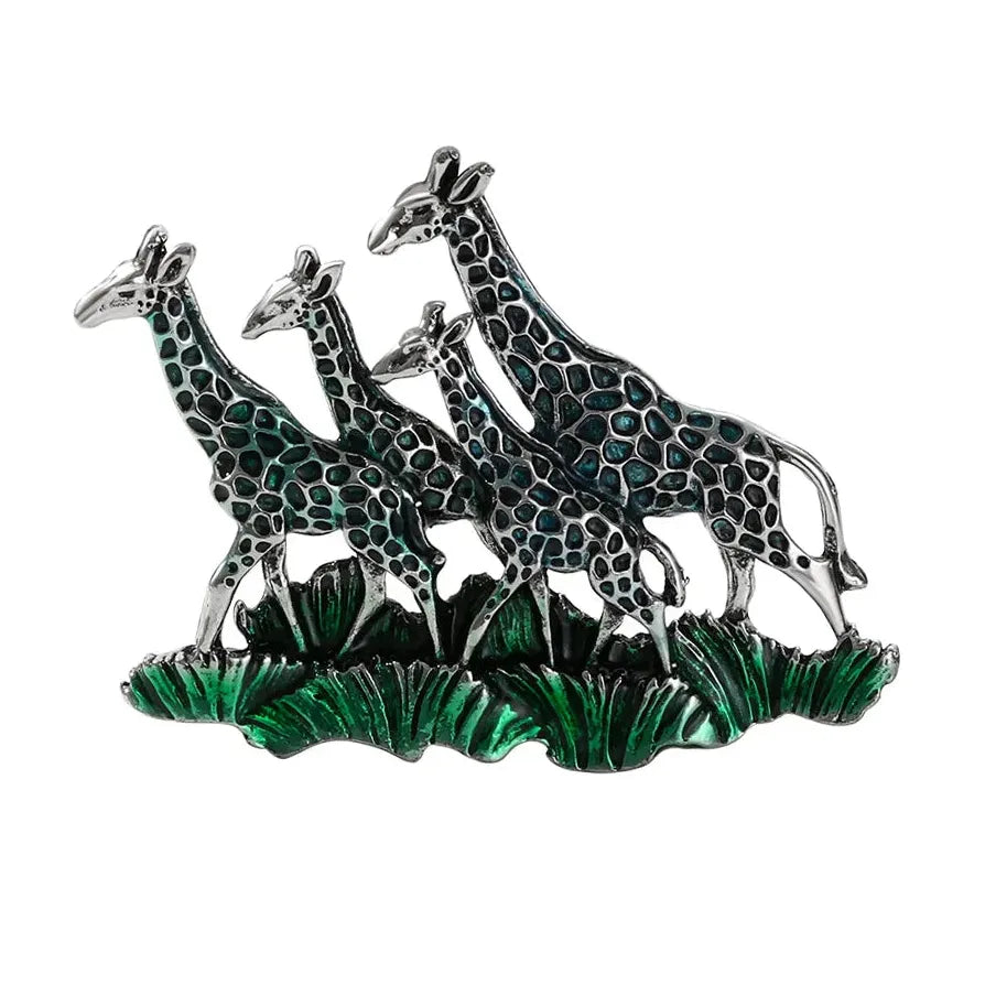 Luxury Giraffe Brooch for Men and Women Classic Gift Accessory