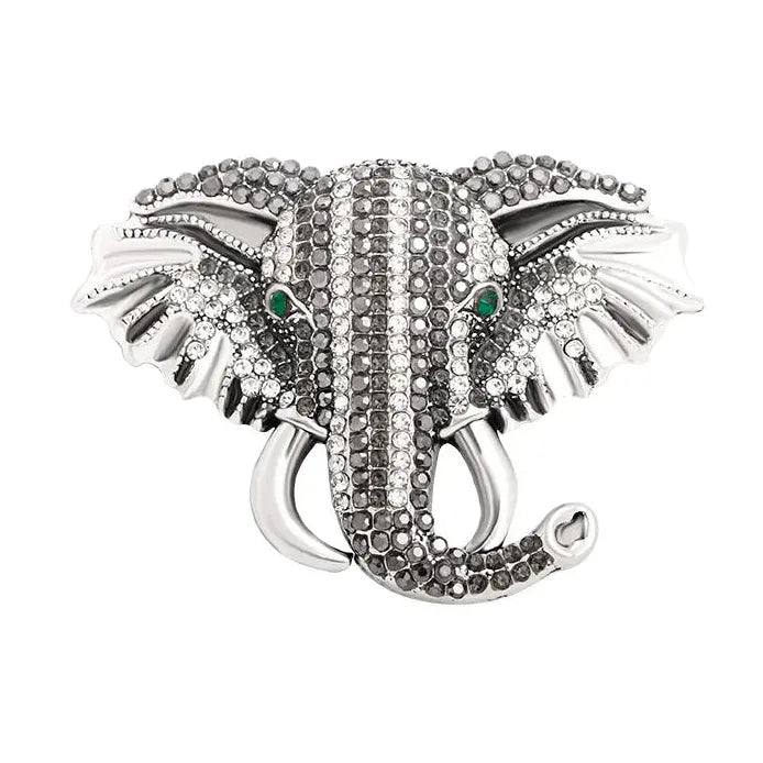 Classic Elephant Brooch Wedding Gift for Women and Men Stylish Accessory