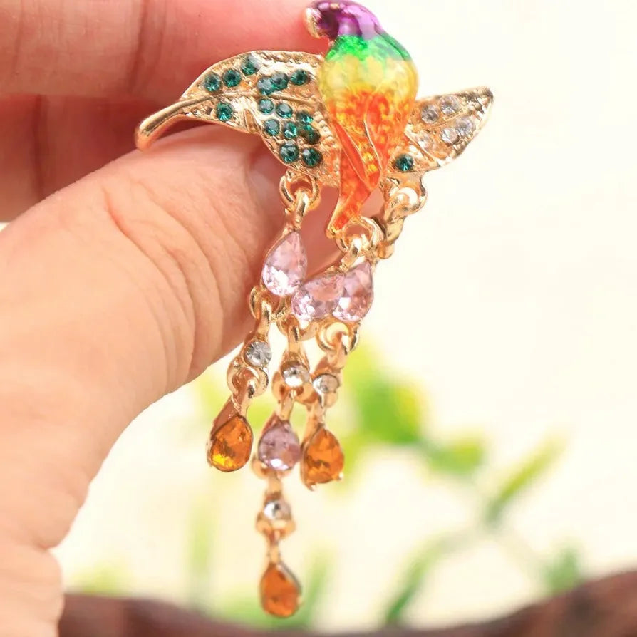 Vintage Phoenix Bird Brooch Classic Gift for Men and Women