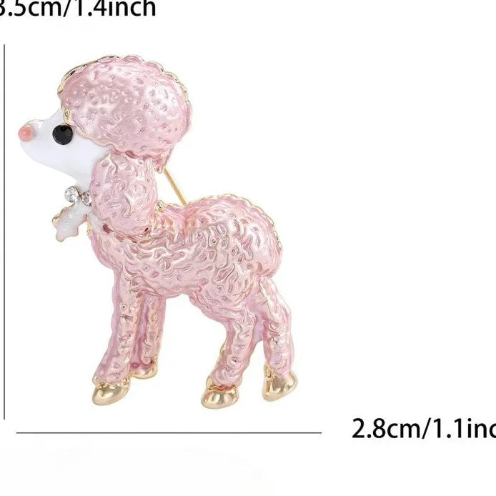 Luxury Classic Sheep Brooch for Men and Women Gift Accessory