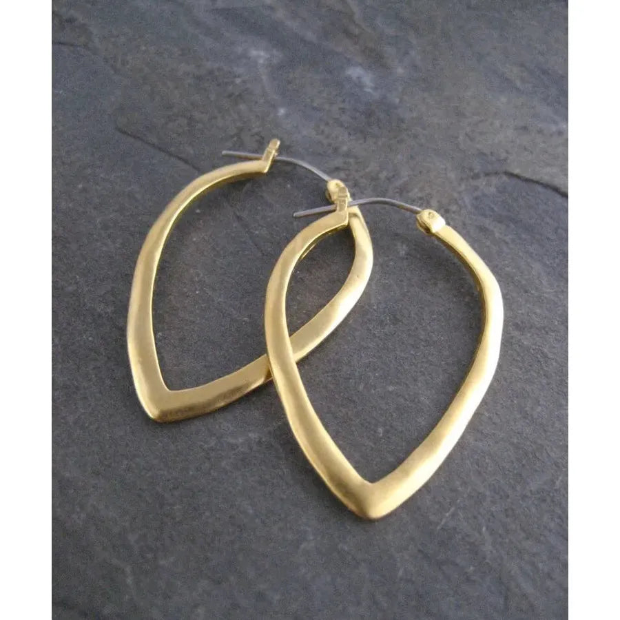 Geometric Heart-Shaped Zinc Alloy Earrings for Women Fashion Parties Wedding Jewelry