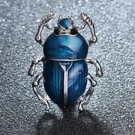 Classic Ladybug Beetle Brooch Insect Jewelry for Women and Men