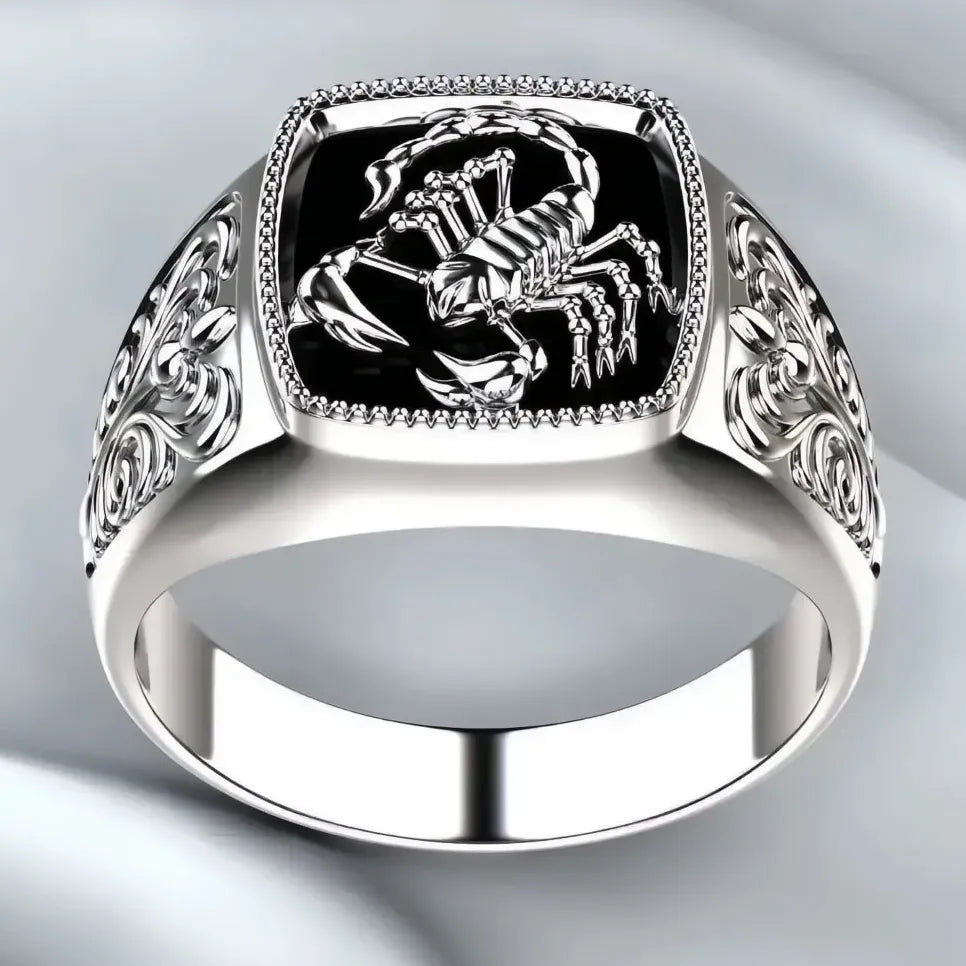 Viking Nordic Mythology Giant Wolf Zinc Alloy Ring Unisex Hip Hop Punk Gift