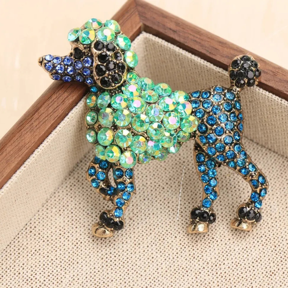 Luxury Classic Puppy Brooch Gift for Men and Women
