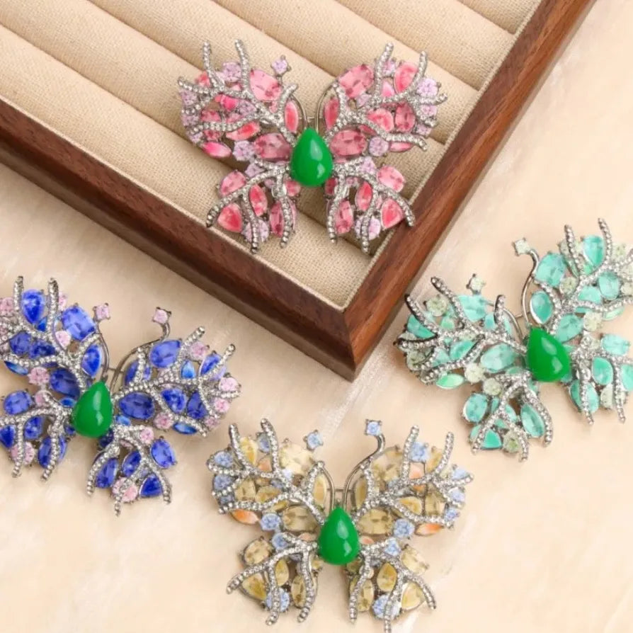 Luxury Butterfly Brooch for Men and Women Classic Elegant Jewelry