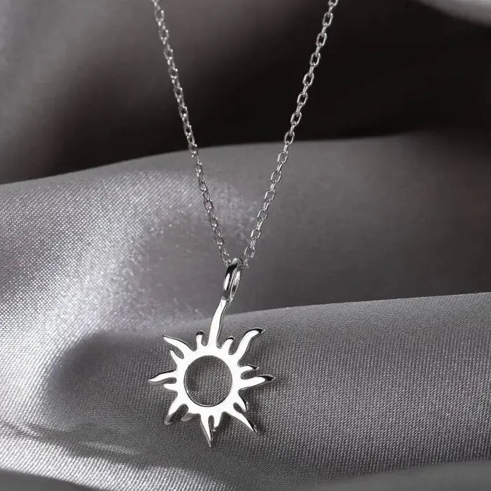 Moonstone Crescent Moon Pendant Necklace Vintage Boho Celestial Jewelry Gifts