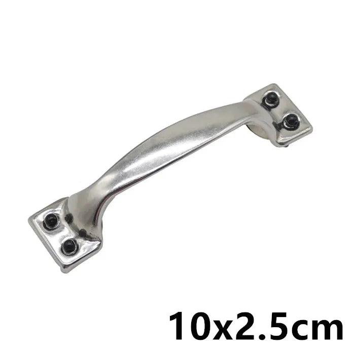 Punk Y2K Metal Door Handle Brooch Zinc Alloy Pin Accessory for Women Men