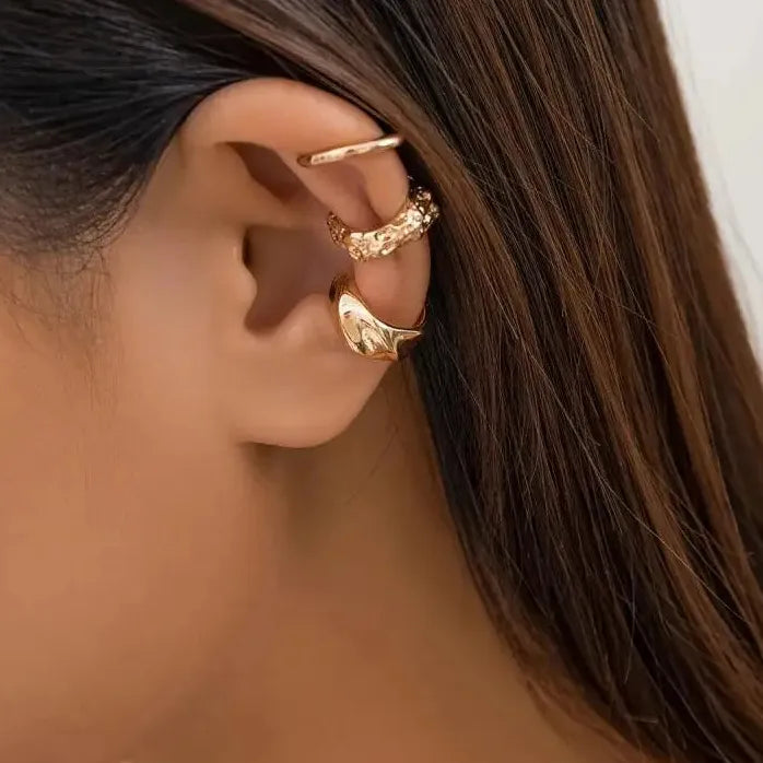 Small Cute Round Clip-On Earrings for Women Mini Fashion Jewelry Gift
