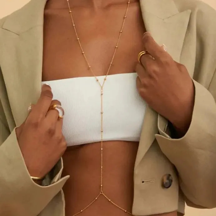 Bohemian Zinc Alloy Animal Pattern Waist Body Chain for Women Beach Wedding Bikini