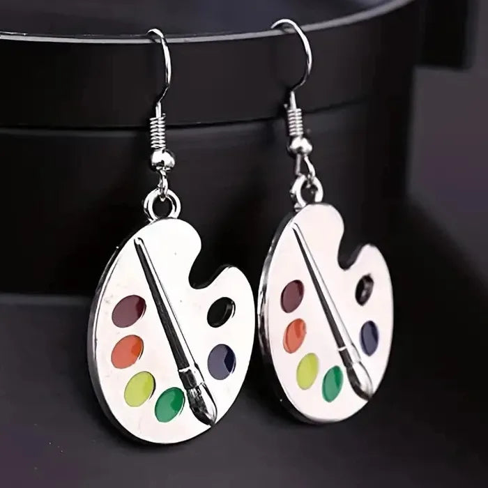 Retro Bohemian Style Zinc Alloy Drop Earrings for Women Daily Wear