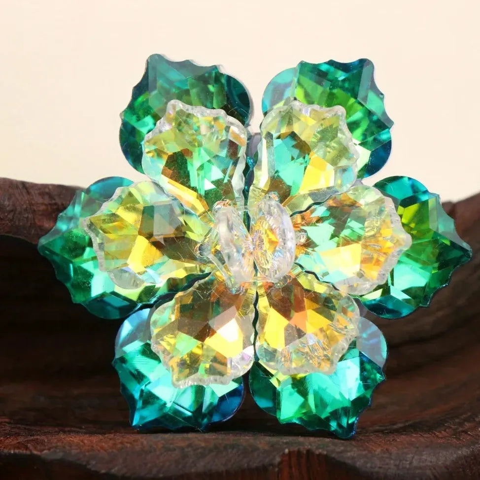 Classic Floral Brooch for Wedding Party Gift Men & Women