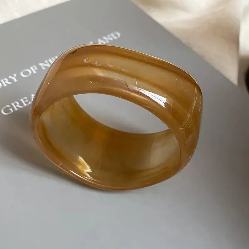 Vintage Irregular Wide-Face Bangle Bracelet Forest Design Jewelry Gift