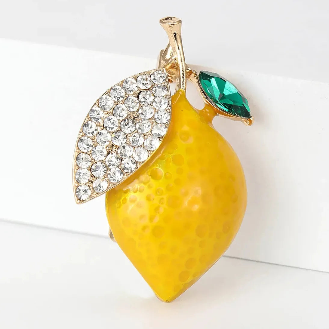 Watermelon Apple Durian Mulberry Fruit Brooch Pin for Women Men