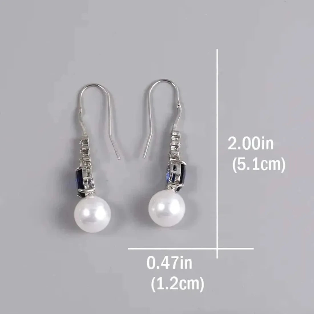 Elegant Women's Imitation Pearl Drop Earrings Bohemian Japanese Korean Style Jewelry