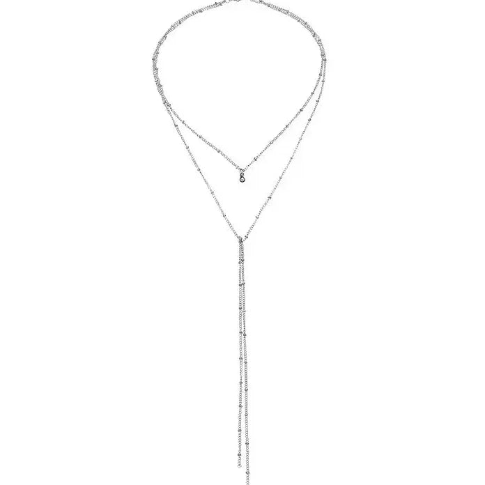 Bohemia Gold Tassel Sequins Necklace Women 2026 Trendy Fashion Jewelry