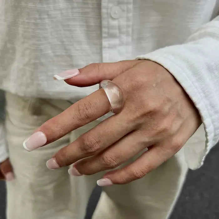 Y2K Boho Irregular Finger Rings for Women Trendy 2025 Statement Jewelry