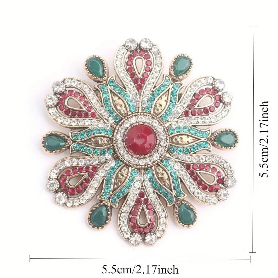 Floral Elegant Brooch for Men & Women Wedding Gift Accessory
