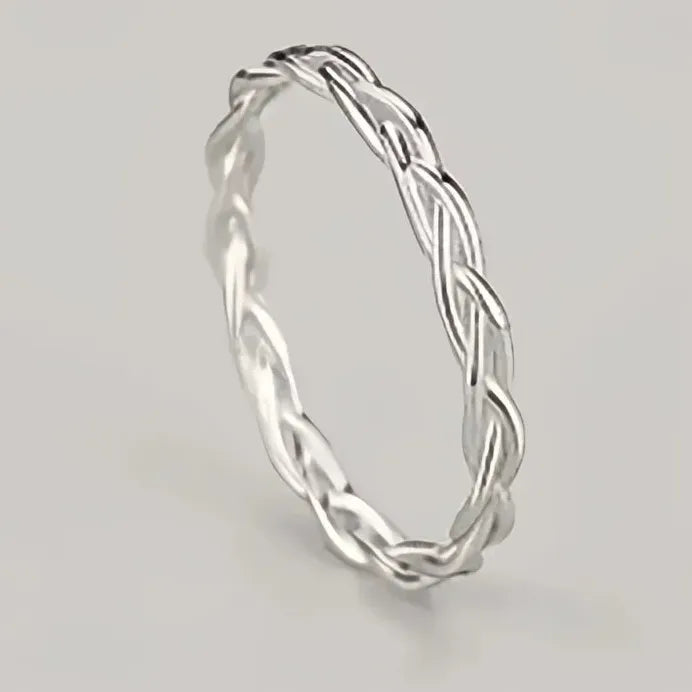 Glossy Brass Geometric Cross Ring for Women Elegant Party Jewelry
