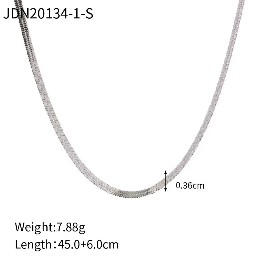 Stainless Steel Bowknot Sweater Chain Necklace Women’s Hypoallergenic Choker