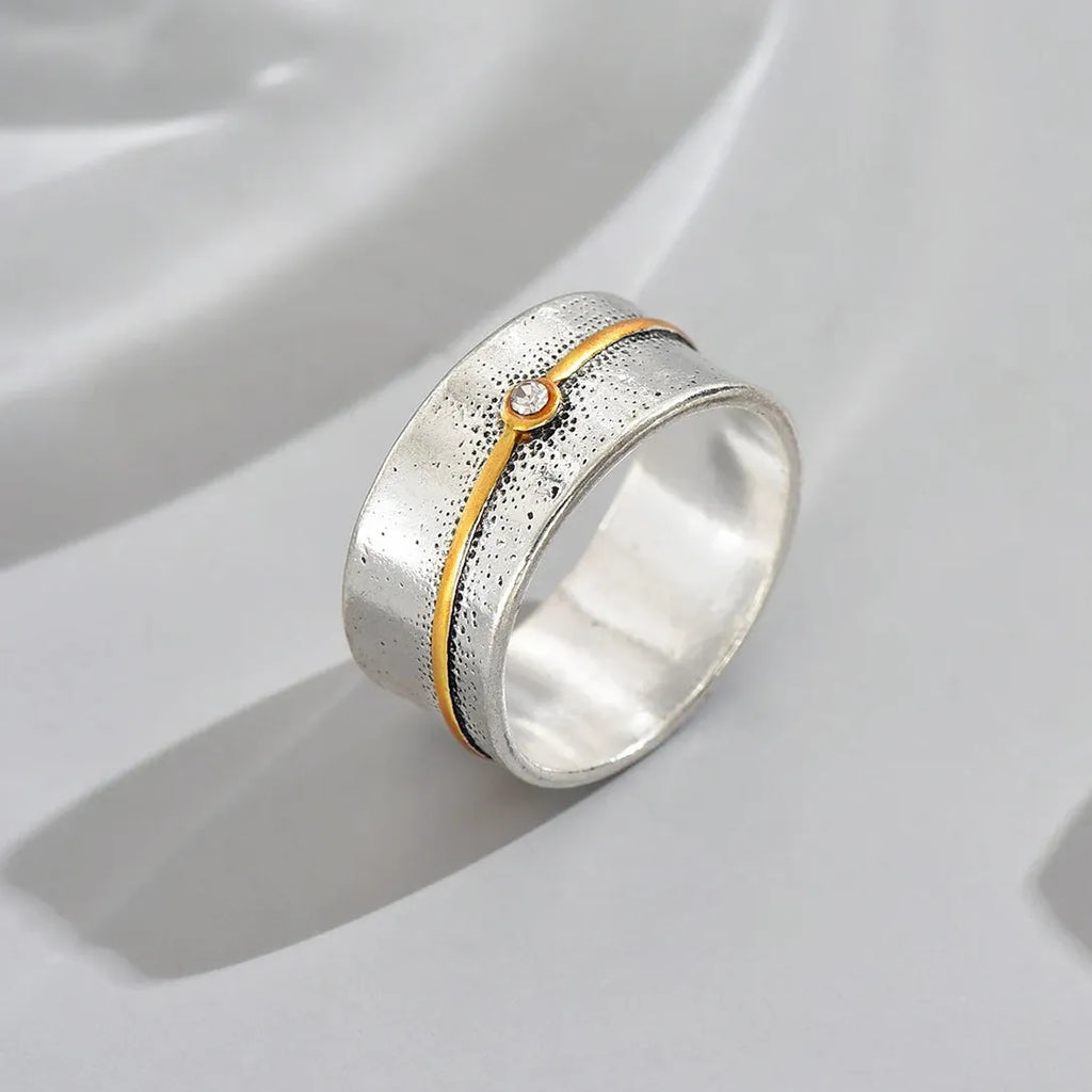 Creative Silver Zircon Ring Women’s Fashion Party Accessory Gift Jewelry