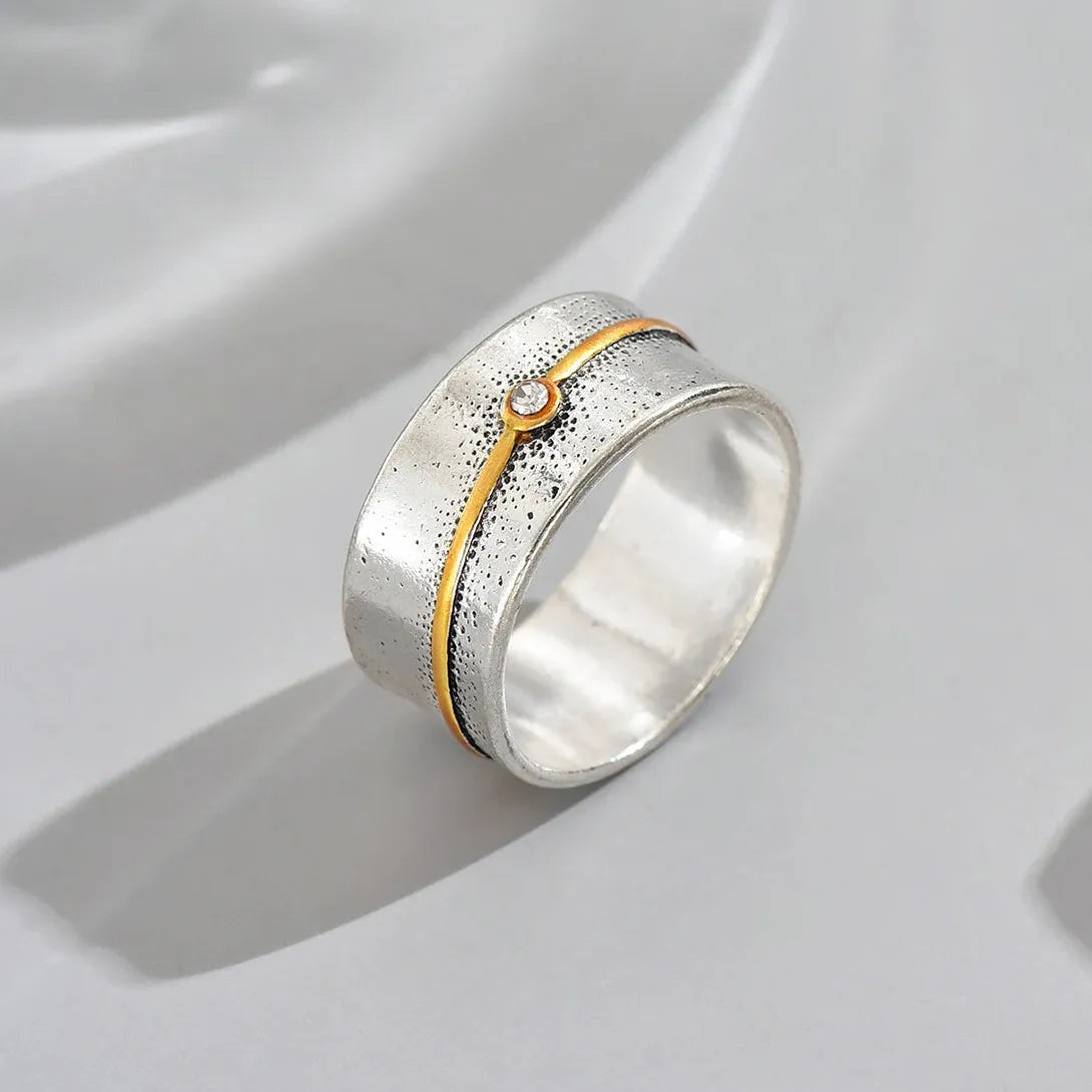 Creative Silver Zircon Ring Women’s Fashion Party Accessory Gift Jewelry