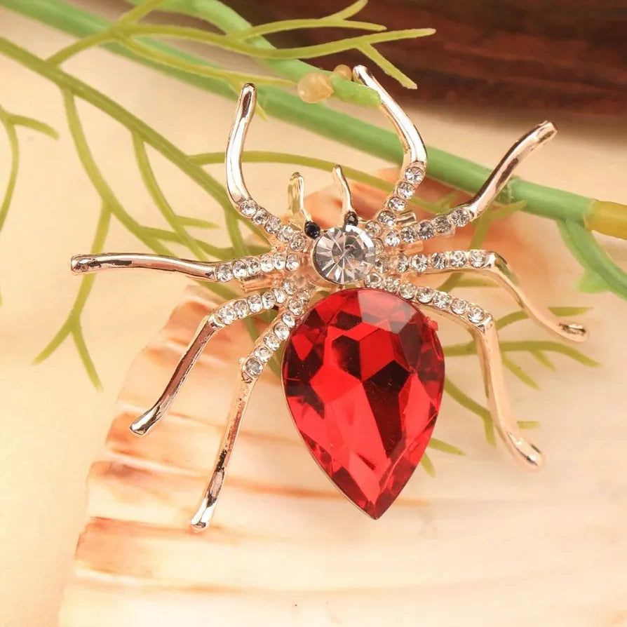 Luxury Classic Spider Brooch Gift for Women and Men