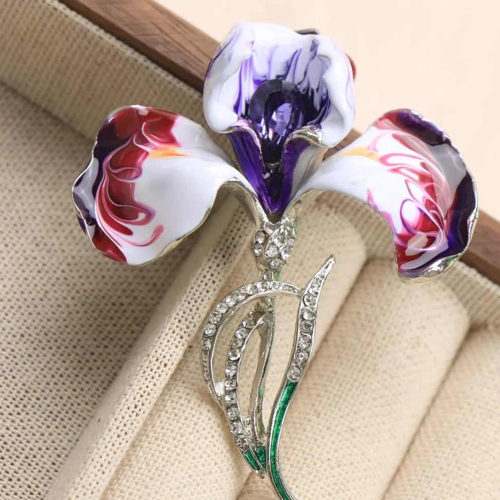 Classic Floral Brooch for Men & Women Wedding Gift Party Accessory
