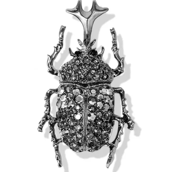 Luxury Insect Brooches Cicada Beetle Bee Mantis Pin for Women